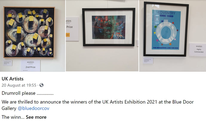 Runner Up in the UK Artists Online exhibition.